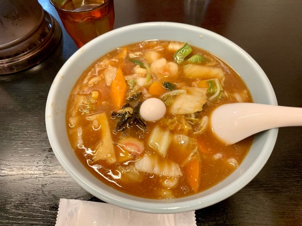 「みそ五目そば1,050円」@香蘭園の写真