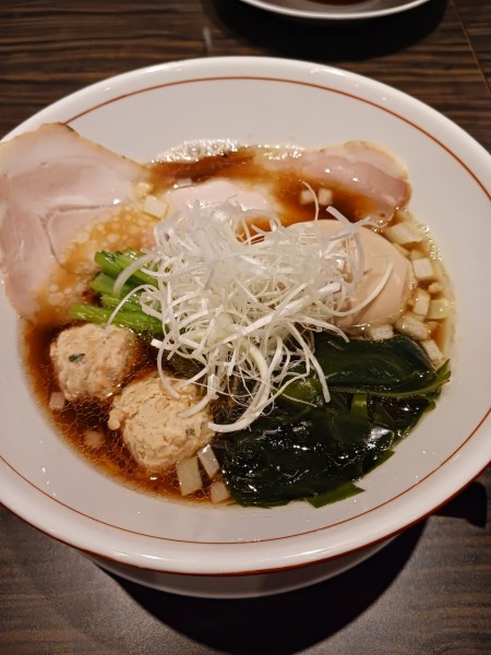 「味玉煮干しそば(醤油)」@原口商店の写真