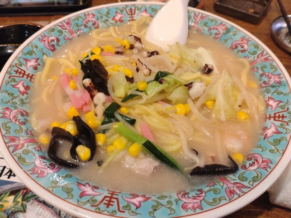 「長崎チャンポン麺950円」@九州熱中屋 桜木町クロスゲートLIVEの写真