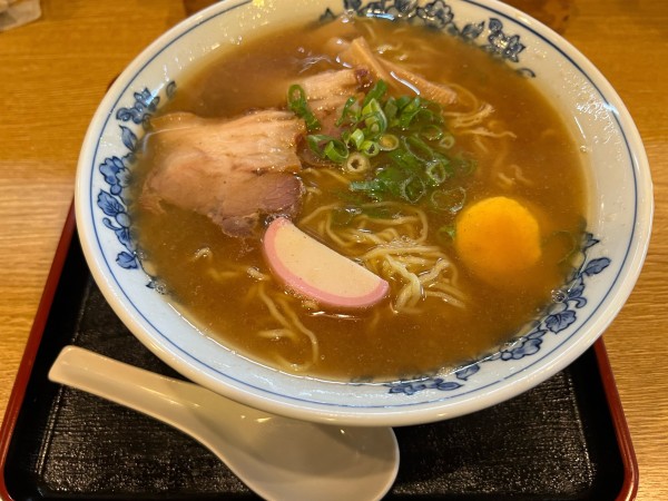 「中華そば650円大盛り150円」@更科の写真