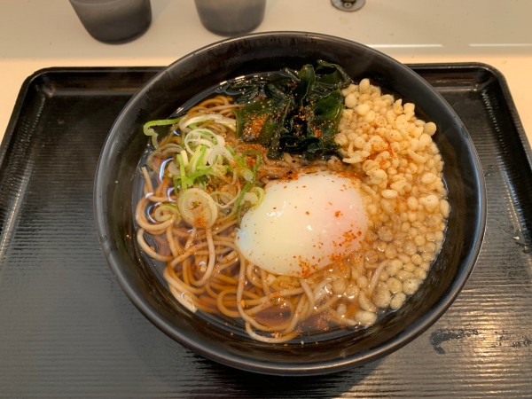 「朝そば 420円」@名代 富士そば しのばず店の写真