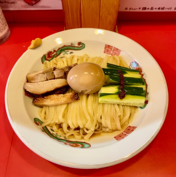 「黒豚冷やし中華（1380円）」@中華そば ツルヤの写真