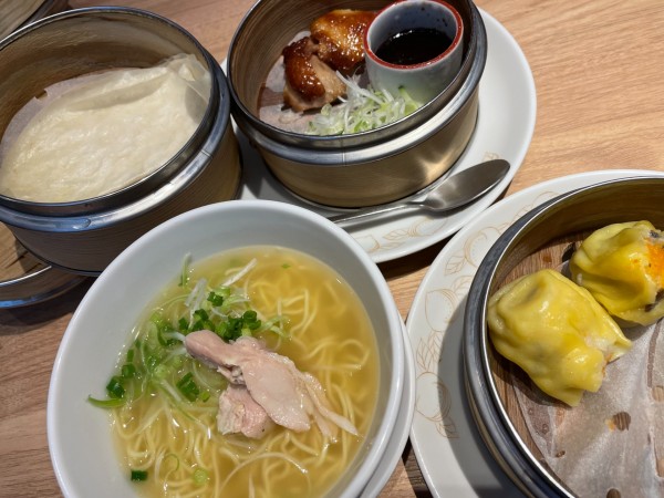 「選べる飲茶セット４品：1419円」@飲茶TERRACE 桃菜 川越新河岸店の写真