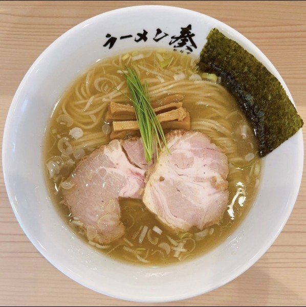 「塩ラーメン」@ラーメン奏の写真