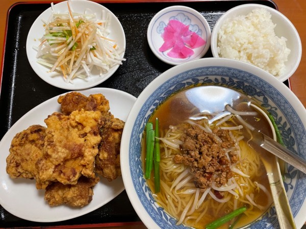 「ランチセット　￥７００」@中国料理 京華の写真