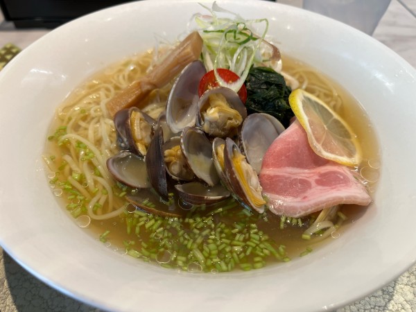 「北海道あさりの冷やしそば」@らぁ麺・つけ麺 彩はにほへとの写真