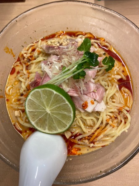 「【限定】冷やし坦々麺」@らぁ麺 にし田の写真