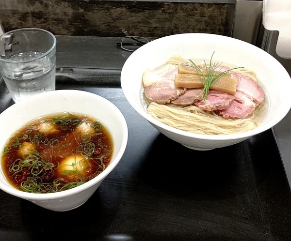 「特製鶏つけそば1580円」@らぁ麺 やまぐちの写真