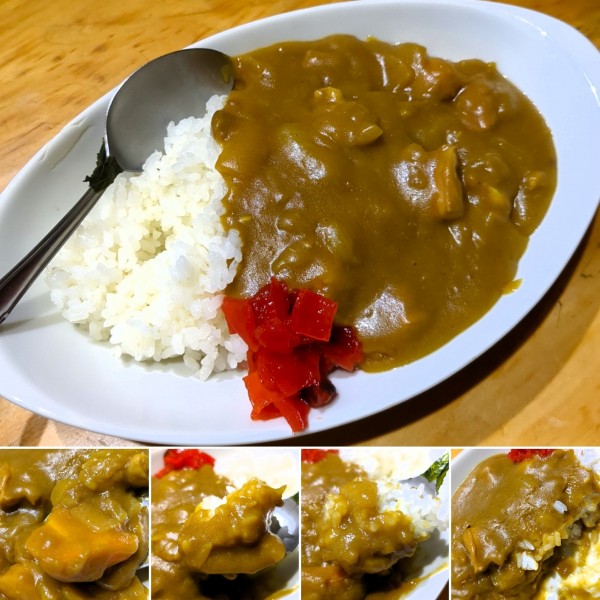 「カレーライス　700円」@食事処 まえ田の写真