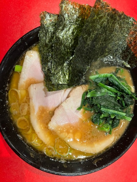 「チャーシュー麺(固、濃)＋チャーまぶ飯」@厚木家の写真