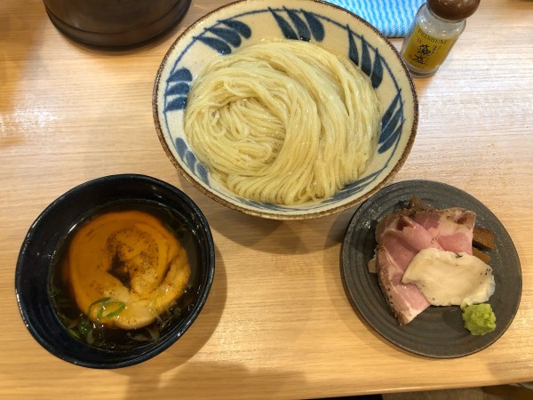 「昆布水つけめん」@中華SOBA 惠ばらの写真