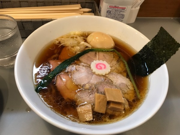 「手打ち中華　チャーシュー＋味玉」@白河手打ちラーメン アサガキタの写真
