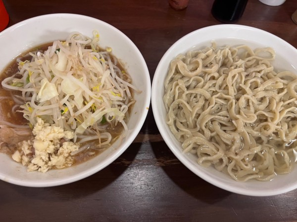 「つけ麺300g   ヤサイ　ニンニク」@龍麺 ふえ郎の写真