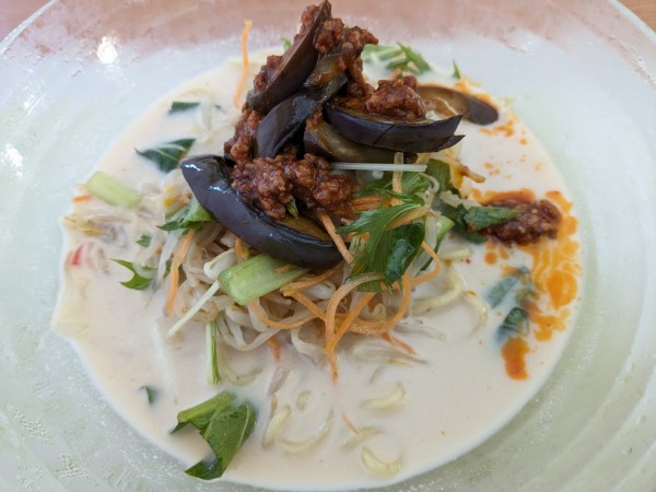 「冷やしちゃんぽん麻婆茄子」@リンガーハット イオン入間店の写真