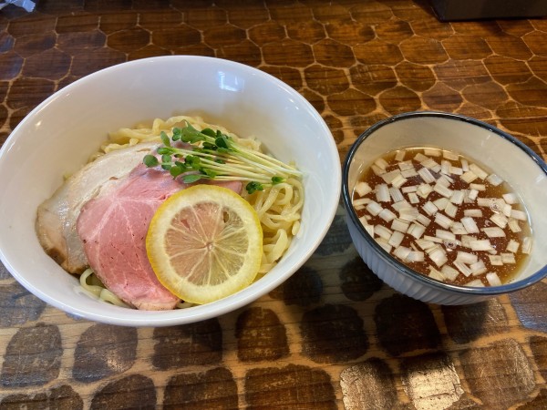 「淡麗魚介つけそば・中盛」@つけめん・らーめん活龍 下館店の写真