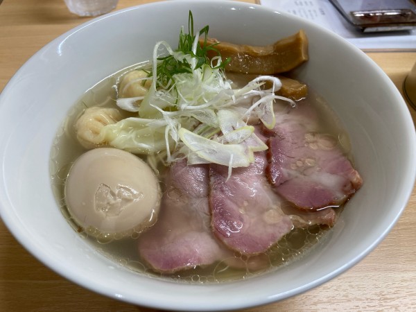 「特製塩ラーメン」@NAGASHARIの写真