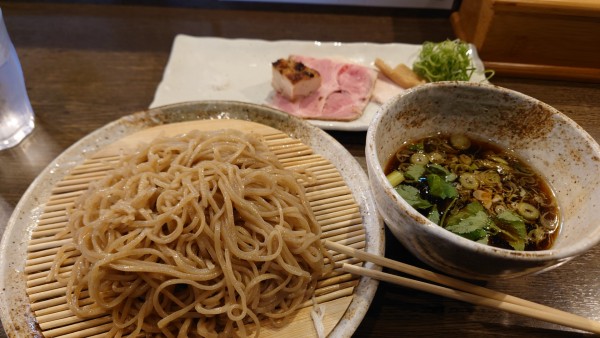 「ライ麦のつけそば　つけ汁（温）」@らーめん楓の写真