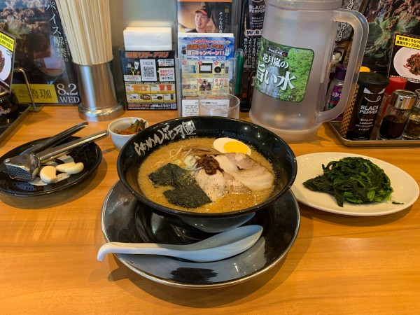 「嵐げんこつらあめん」@らあめん花月嵐 中山駅前店の写真