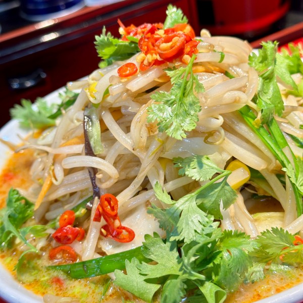 「トムヤムタンメン」@濃厚タンメン かめしげの写真