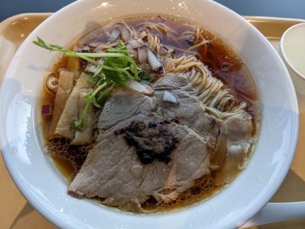 「黒トリュフ香る醤油そば」@POPUPラーメン 麺処ぐり虎の写真