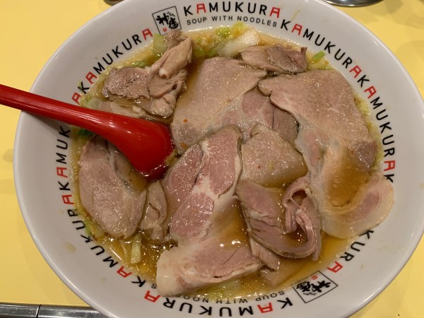 「チャーシューラーメン」@どうとんぼり神座 渋谷店の写真