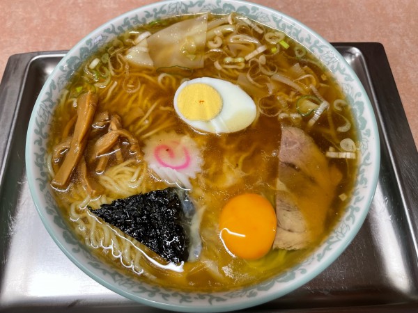 「ワンタンメン(¥980) 生たまご(¥60)」@大勝軒 北習志野店の写真