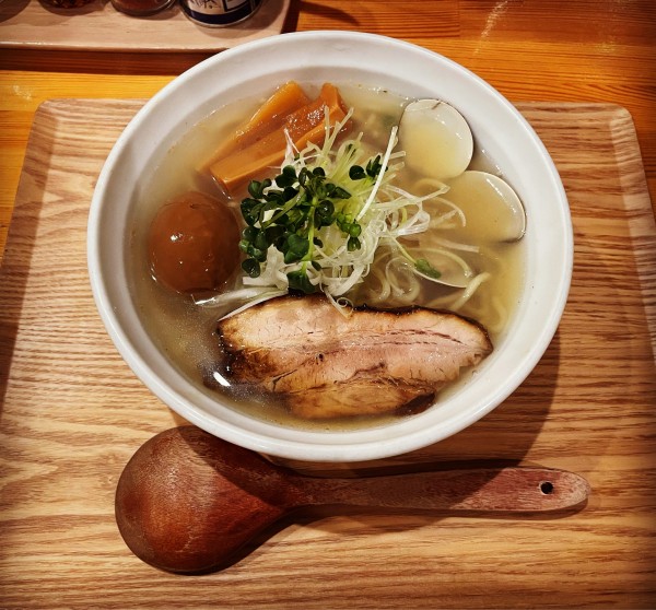 「限定 貝出汁MAX」@店内製麺 さくらの写真