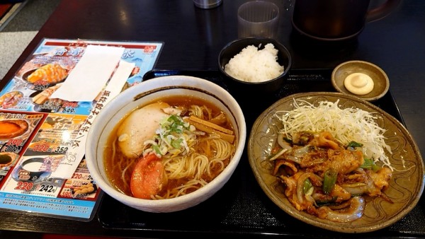 「冷やしラーメンランチ」@五味八珍 島田店の写真