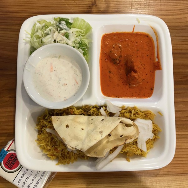 「（C）LUNCH　（チキンダムビリヤニセット）」@ボンベイ カフェ&バーの写真