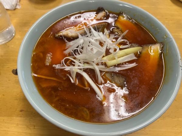 「タンタンメンチャーシュー&餃子半ライスセット」@ラーメン松野屋の写真
