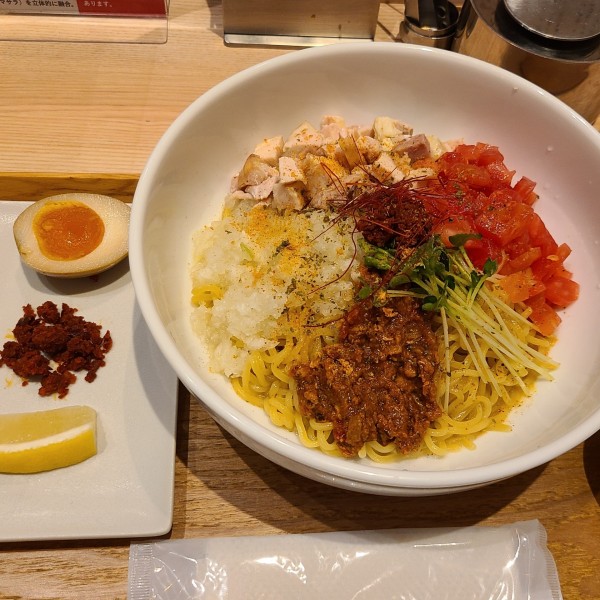 「天竺(冷やしに変更)¥1100」@麺屋 智の写真