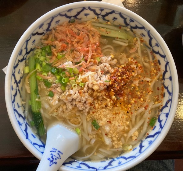 「センレックムーサプトムサム(トムヤム豚挽肉ラーメン)825円」@ライカノの写真