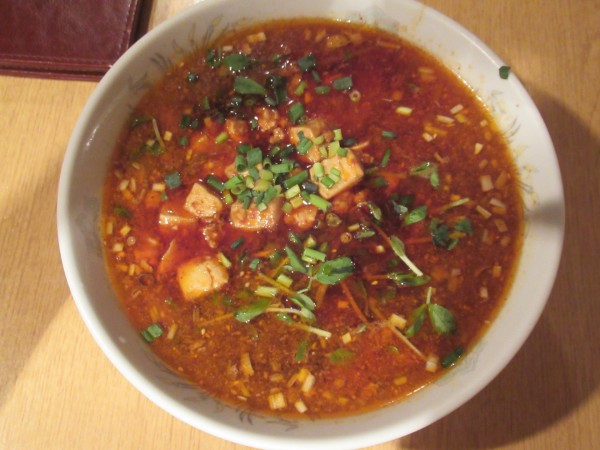 「汁あり麻婆麺（1,100円）」@天府舫の写真
