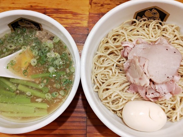 「真鯛つけ麺＋鯛だしSmoke味玉」@真鯛らーめん 麺魚の写真