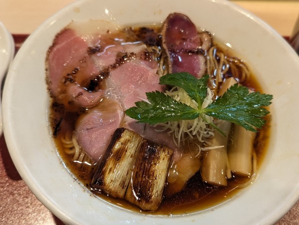 「紀州鴨そば」@燃えよ麺助の写真