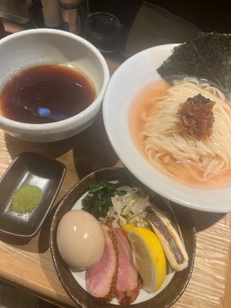 「特製鴨出汁つけ蕎麦（醤油）」@鴨出汁中華蕎麦 麺屋yoshikiの写真