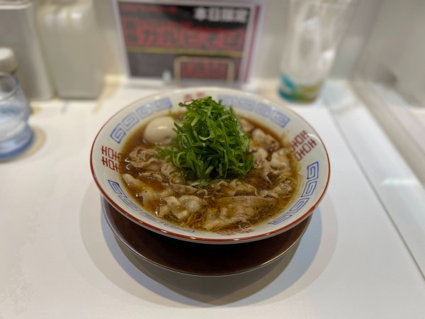 「黒豚カルビそば」@上方レインボーの写真