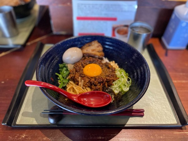 「まぜそば」@つけ麺 繁田の写真