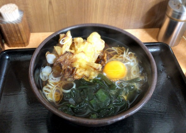 「天玉そば(480円)」@そば処 味の里の写真