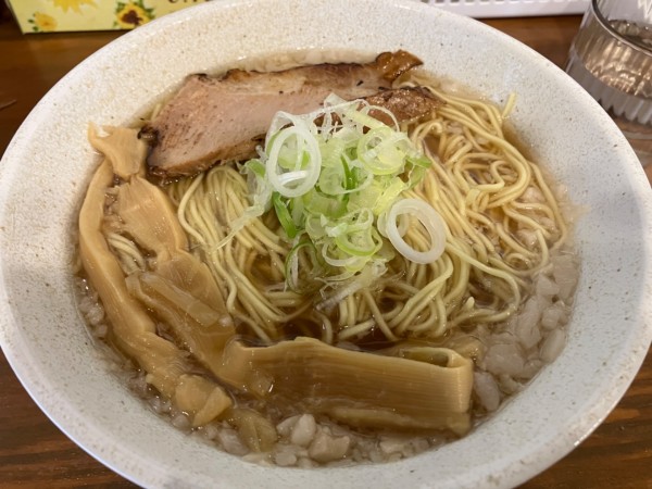 「背脂中華そば（大盛）」@中華そば 一歩の写真