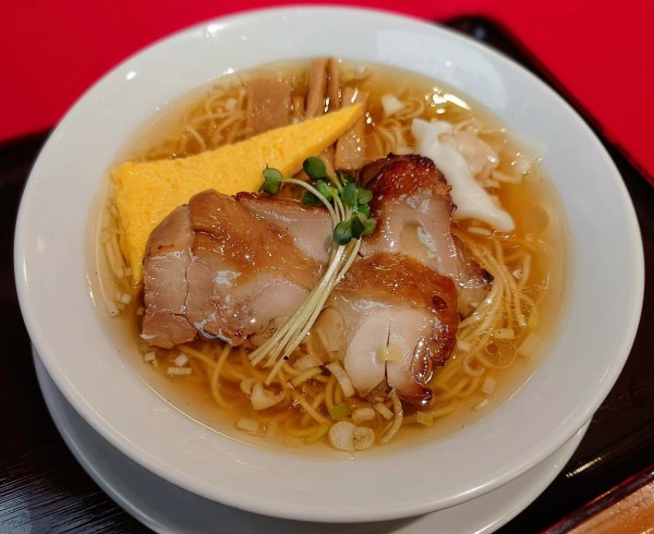 「とりそば」@鳥藤とりそばスタンド グランスタ東京店の写真