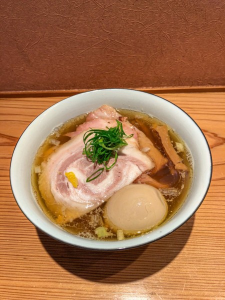 「特製白醤油」@らぁめん鴇の写真