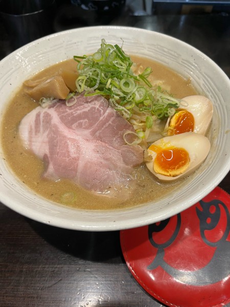 「濃厚味噌らーめん味玉」@麺匠 茜ノ舞の写真
