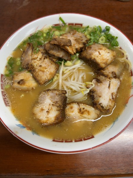 「チャーシューメン中(900円)」@とくだラーメンの写真