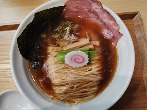 「粗挽きうるめ醤油」@中華そば うお静の写真