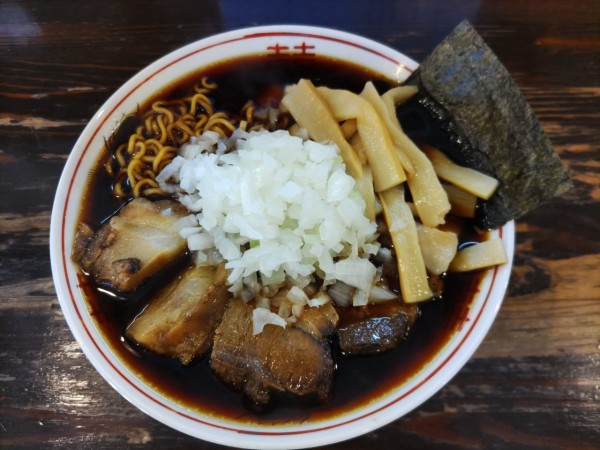「元祖竹岡式メンマラーメン」@竹岡式ラーメン 竹徳の写真
