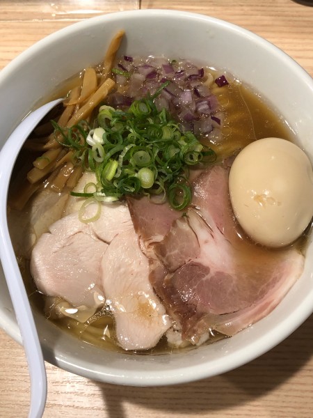 「特製はまぐり麺醤油大盛」@中華そば みかわの写真