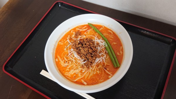 「ピーナッツ担々麺」@塩川屋の写真