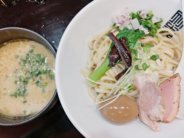 「味玉鶏つけそば」@竹末東京プレミアムの写真