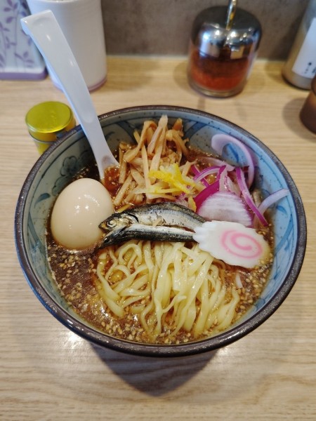 「魚介冷やし蕎麦（1,000円）」@麺や独歩 昭島本店の写真